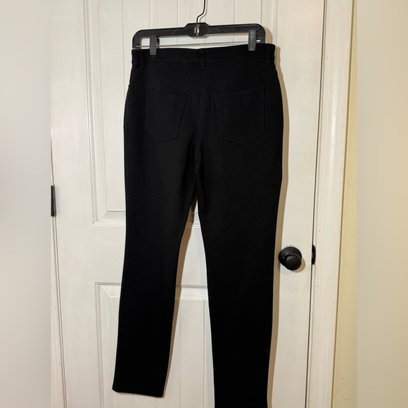 Chico's So Slimming Zip Fly Black Straight Leg Pants - Picture 2 of 6